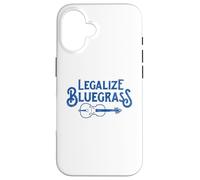 Legalize bluegrass! Funny Vintage Fiddle Violin Graphic Case for iPhone 16
