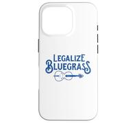 Legalize bluegrass! Funny Vintage Fiddle Violin Graphic Case for iPhone 16 Pro