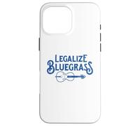 Legalize bluegrass! Funny Vintage Fiddle Violin Graphic Case for iPhone 16 Pro Max