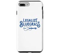 Legalize bluegrass! Funny Vintage Fiddle Violin Graphic Case for iPhone 7 Plus/8 Plus