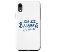 Legalize bluegrass! Funny Vintage Fiddle Violin Graphic Case for iPhone XR