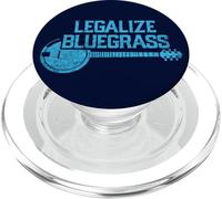 Legalize bluegrass! Vintage Graphic Design Music Fan Tee PopSockets PopGrip for MagSafe