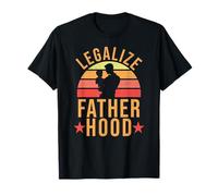 Legalize Fatherhood Retro Vintage Dad Equal Parenting Rights T-Shirt