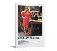 Legally Blonde Poster Decorative Painting Canvas Wall Art Living Room Poster Bedroom Painting Wall Art Picture Print Modern Family Room Decor 12 x 18 Inches (30 x 45 cm)