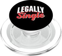 Legally Single Sarcastic Divorced Separate Ex Divorce PopSockets PopGrip for MagSafe