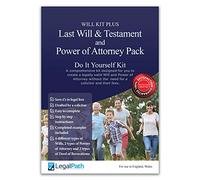 LegalPath Will Writing Kit with Power of Attorney, Four Options | Four solicitor-drafted Will options; General and Special Power of Attorney forms, two Deeds of Revocation and guide.