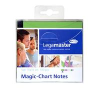 Legamaster 7-159504 10 x 10 cm Magic-Chart Notes - Green (Pack of 100)