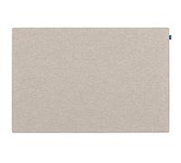 Legamaster Board-Up Acoustic Pinboard - soft beige - 75x100 cm - XL pinboard with textile surface - with sound absorption to improve acoustics in rooms - for wall mounting