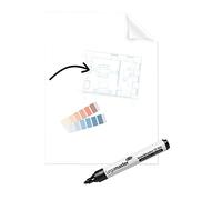 Legamaster Clearboard Foil Magic-Chart – 60 x 80 cm – 25 Repositionable Sheets