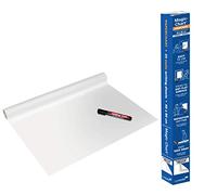 Legamaster Magic-Chart Paperchart Foil - static self-adhesive - white - 80x60cm - wipeable and rewritable - incl. 1 board marker - 25 foil sheets on a roll