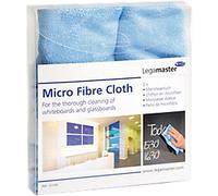 Legamaster Microfibre Cloth 40x40cm Blue - x2 Cloths