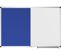 Legamaster Unite Combination Board - 60 x 90 cm - Blue - Whiteboard Cork Combination - Magnetic and Writeable Whiteboard - Cork Board for Pinning Pictures and Plans Made of 100% Natural Cork