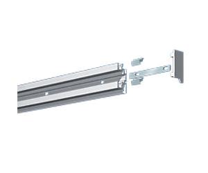 Legamaster Wall Rail Legaline 2400 x 50mm White