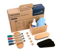 Legamaster WOODEN Whiteboard Accessory Set 17-piece
