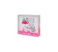 Legami, 11.5x9.5 cm, PC and liquid, Blue variant, Table Frame, a replaceable photo included, Pink Glitter, S