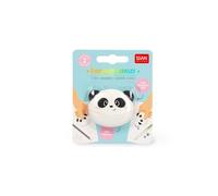 Legami - 2-in-1 Pandastic Eraser, Dual Function, Eraser Pencil and Erasable Ink, Effective Erasing without Damaging Paper (1 PC)