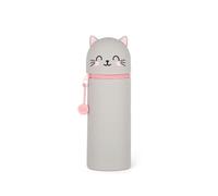 Kawaii 2-In-1 Soft Silicone Pencil Case - Kitty