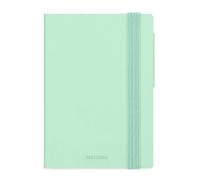 Legami - 2025-2026 Weekly Diary, Pastel Mint, 16 Months Small, September 2025 to December 2026 Diary with Notebook, FSC Certified Paper, Monthly Planner, 9.5 x 13.5 cm