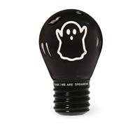 Legami - 2025 Halloween Light Bulb Fiction, Rechargeable Lamp with USB Cable, Wireless, Ghost Theme