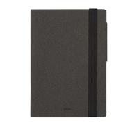 Legami - 2026 Small Daily Diary, Deep Graphite, 12 Months, Elastic Closure, Diary from January 2026 to December 2026, in FSC Certified Paper, 9.5 x 13.5 cm