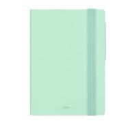 Legami - 2026 Small Daily Diary, Pastel Mint, 12 Months, Elastic Closure, Diary from January 2026 to December 2026, in FSC Certified Paper, 9.5 x 13.5 cm