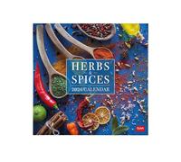 Legami - 2026 Wall Calendar, Herbs & Spices, Large Wall Calendar, 12 Months and Yearly Planner, in 6 Languages, Space for Notes, Zodiac Signs, International Holidays, 30 x 29 cm