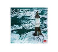 Legami - 2026 Wall Calendar, Lighthouses Large Wall Calendar, 12 Months and Year Planner, in 6 Languages, Space for Notes, Zodiac Signs, International Holidays, 30 x 29 cm