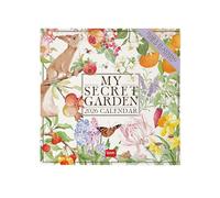 Legami - 2026 Wall Calendar, My Secret Garden, Large Wall Calendar, 12 Months and Year Planner, English, Space for Notes, Zodiac Signs, International Holidays, 30 x 29 cm