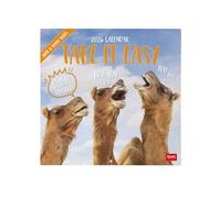 Legami - 2026 Wall Calendar, Take It Easy, Large Wall Calendar, 12 Months and Yearly Planner, in 6 Languages, Space for Notes, Zodiac Signs, International Holidays, 30 x 29 cm