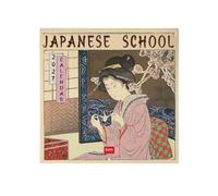 Legami - 2027 Wall Calendar, Japanese School, Large Wall Calendar, 12 Months and Yearly Planner, in 6 Languages, Space for Notes, Zodiac Signs, International Holidays, 30 x 29 cm