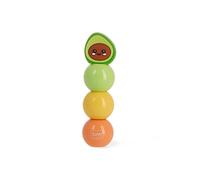 LEGAMI - 3 in 1 Highlighter, Pastel Colours, Green, Yellow, Orange, Quick Drying, Avocado Theme
