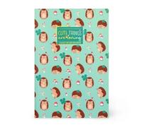 LEGAMI A5 Lined Notebook with Illustrated Cover - Hedgehog