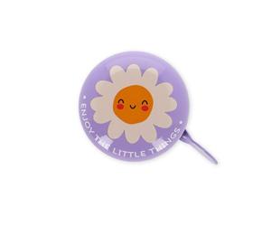 Legami - Bicycle Bell - Bike Bell - Bike Bell for Children, Durable, Daisy Theme