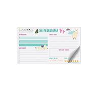 Legami - Block Notes, Paper Thoughts, 19 x 11 cm, 70 Detachable Sheets, 80 g/m² Paper for Clipboard, Memo, Lists and To Do, FSC® Certified Paper (FSC-C154586), Llama Theme