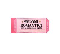 Legami - Block of 24 Vouchers, Gift Vouchers, 20x8.2 cm, Paper, Romantic Coupons, 2 Coupons to Customize, Drilling for Tear, Italian Language, Made in Italy