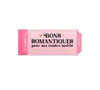 Legami - Book of 24 Romantic Vouchers, Couple of Love Coupons, Romantic Gift Idea for Valentine's Day, Birthday, FSC Paper