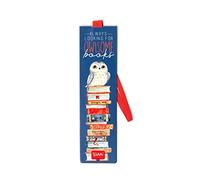 Legami Bookmark with Elastic Page Marker, Also Useful for Keeping The Book Closed, in Certified Laminated Paper, 4.8 x 17.5 cm, Owl Theme