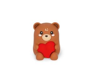 Legami - Bright Sharpening Pen with Container Sharpening is Magic, Teddy Bear Theme, Pencil Sharpener, Beating Lights
