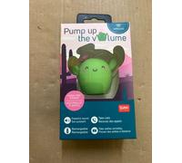 Legami - Mini Handsfree and Wireless Speaker, Pump Up The Volume, 5.8 x 5 cm, External Rubber Coating, Plastic Interior, Cactus Theme, Remote Selfie