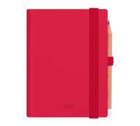Legami - Cherry Bomb 2026 Mini 2-Day Diary, 12 Months, Address Book and Pencil Included, Elastic Closure, Diary from January 2026 to December 2026, in FSC Certified Paper, 7 x 10 cm