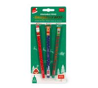 LEGAMI CHRISTMAS 2024 LIMITED EDITION NAUGHTY OR NICE ERASABLE GEL PENS SET OF 3
