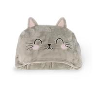 LEGAMI - Cosy Hugs Kitty Hooded Blanket with Hand Warmer Pockets and Hood, Poly