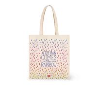 Legami - Cotton bag, Inner Pocket, with Bellows, Long Handle, Eco-friendly, 38.5x42 cm, After rain Theme, After The Rain, Taglia unica, Utility
