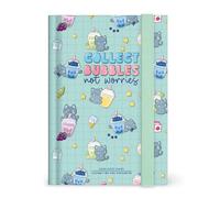 Legami - Daily Photo Diary 2026-2027, Kitty Bubble Tea, 16 Months Small, Diary September 2026 to December 2027, Elastic Closure, FSC Certified Paper, 9.5 x 13.5 cm