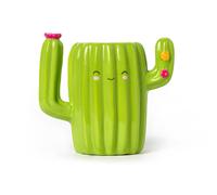 LEGAMI Desk Friends Ceramic Pen Holder - Cactus, none