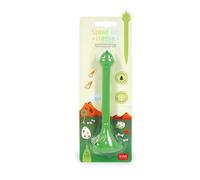 Legami - Dino Ballpoint Pen with Base- Stand-Ink Ovation - Black Ink