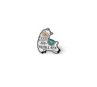 LEGAMI Enamel Metal Pin - Pin Your Style! - Llama