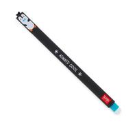 LEGAMI Erasable Ballpoint Gel Pen Penguin Design