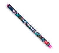 Legami Flora Erasable Pen, Turquoise