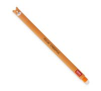 Legami - Erasable Gel Pen, Ball on the End to Remove Ink without Consuming the Paper - Black Thermal Sensitive Ink, Tip Diameter 0.7 mm - Corgi Theme